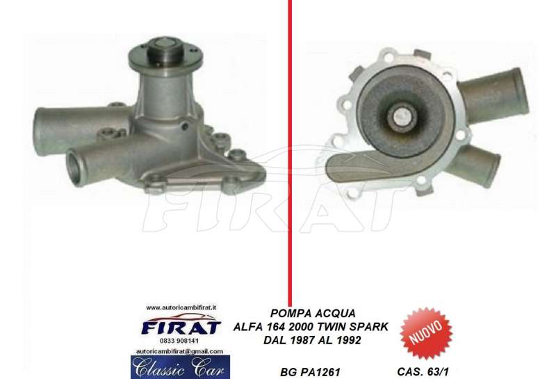 POMPA ACQUA ALFA 164 2000 TWIN SPARK 87-92 (PA1261)